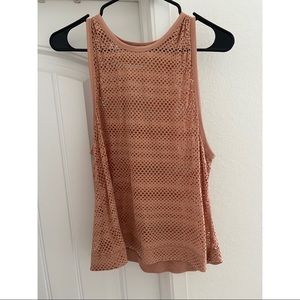 LuluLemon mesh tank